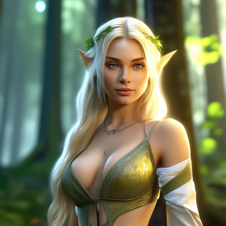 Фэнтези эльфийка