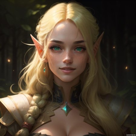 Эльфийка фэнтези
