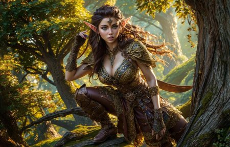 Девушка эльф