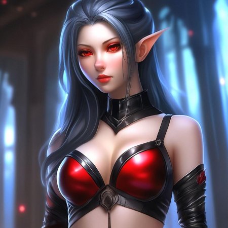 Девушка вампир