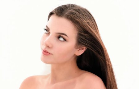 Лицо девушки