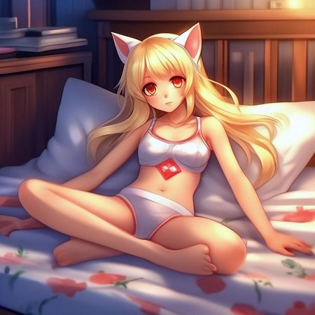 Киска аниме девушки