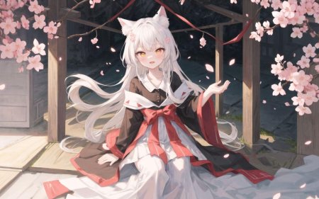 Аниме обои неко