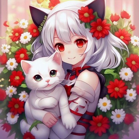 Аниме девушка милая