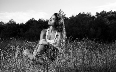 Фотосессии девушек на природе