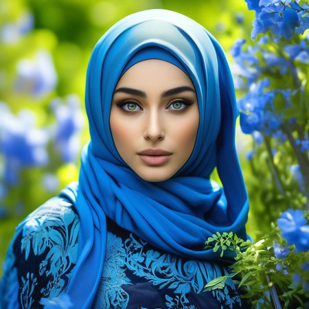 Красивая мусульманка
