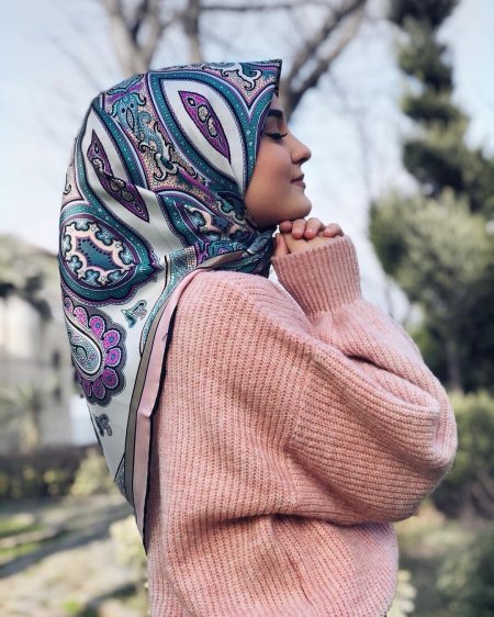 Мусульманка в платке