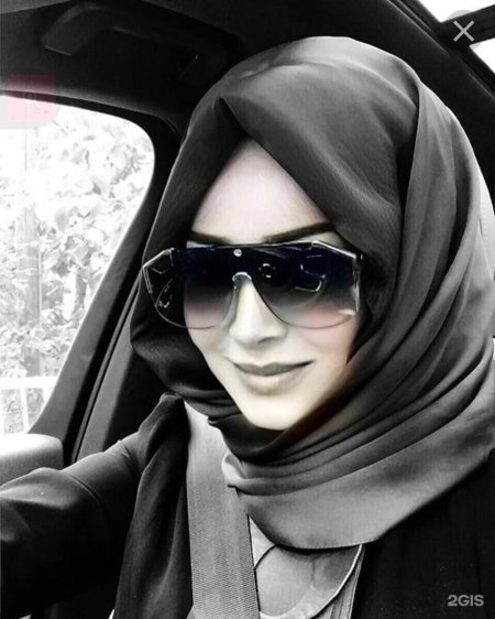 Мусульманка в платке