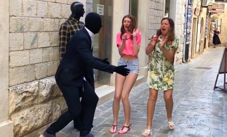 Смешные пранки на улице