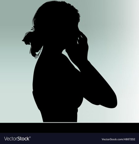 Женский силуэт
