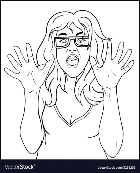 Испуг рисунок