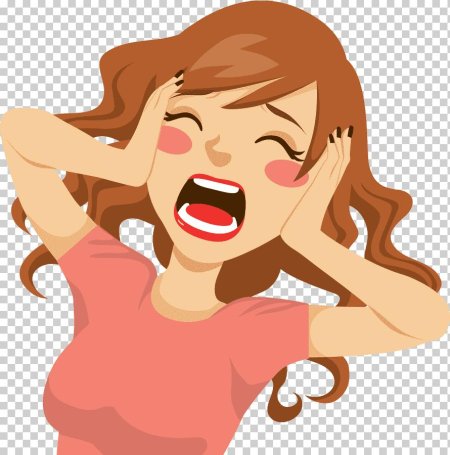 Женщина мультяшная