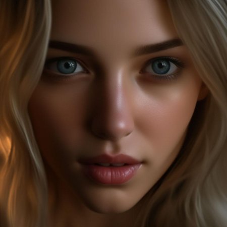 Девушка в анфас