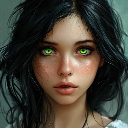 Зелëные глаза