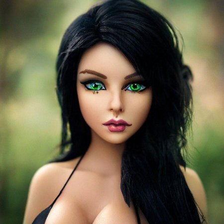 Кукла брюнетка