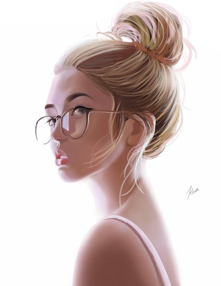 Арт девушек