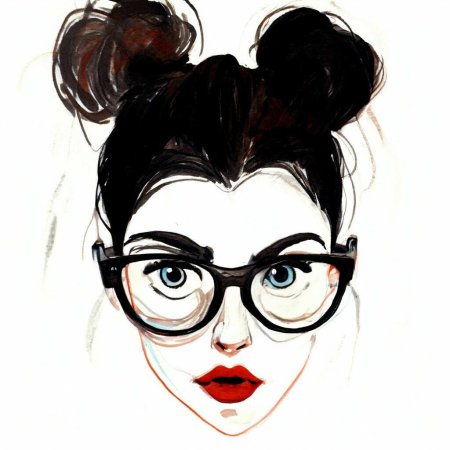 Лица девушки