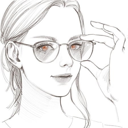 Портрет скетч