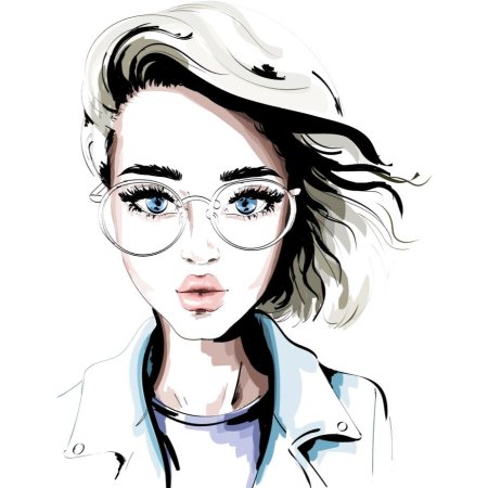 Модная иллюстрация