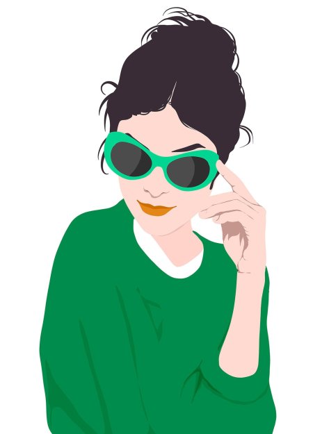 Девушка в очках