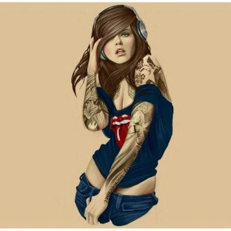 Мультяшные девушки