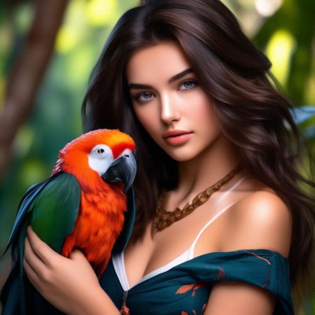 Брюнетка девушка