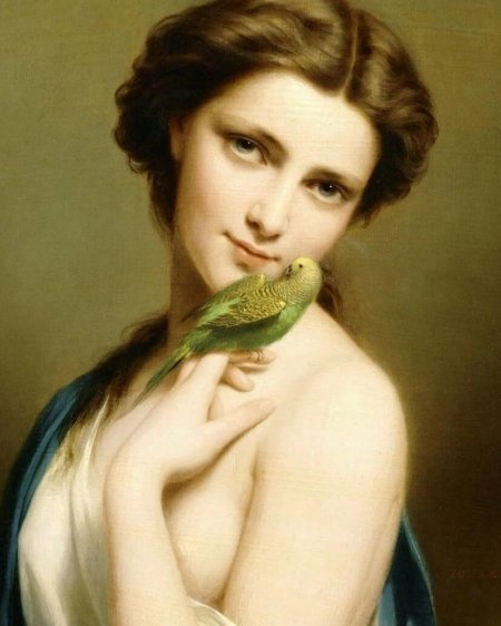 Художник Цубер-Бюлер Фриц (1822-1896).