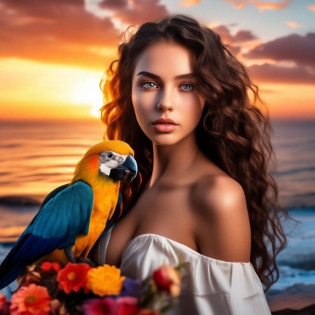 Красива девушка