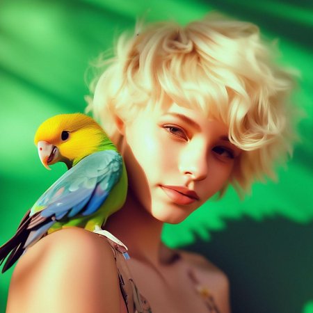 Милые попугаи