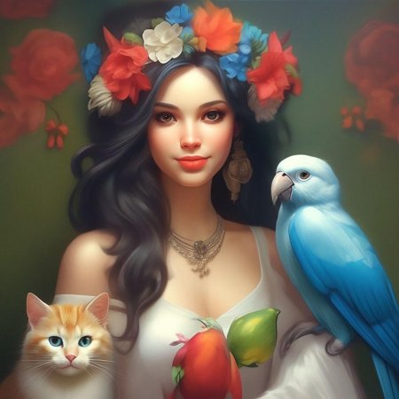 Красива девушка