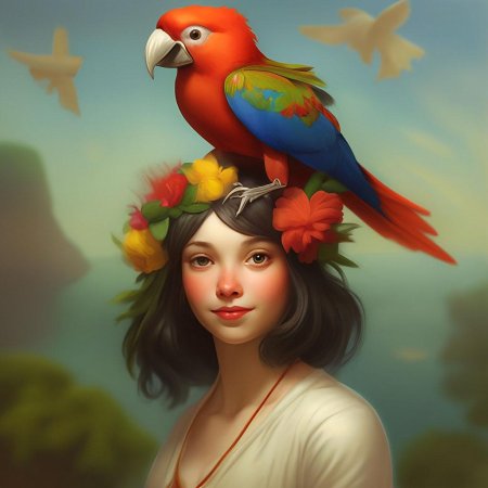 Девушка портрет