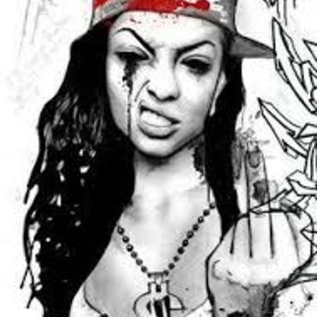 Девушка гангста