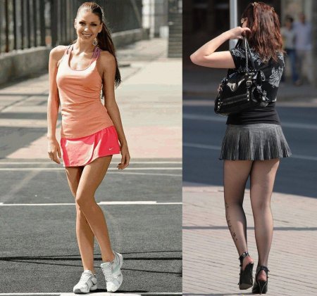 Шорты под короткое платье