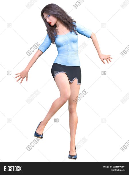 Секси брюнетка