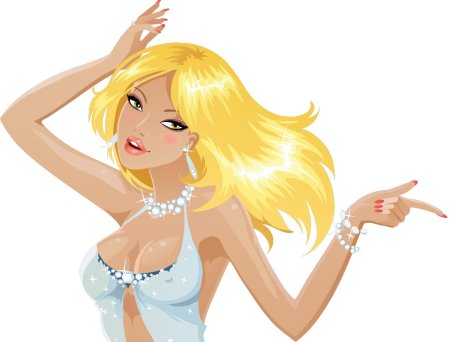 Мультяшные блондинки