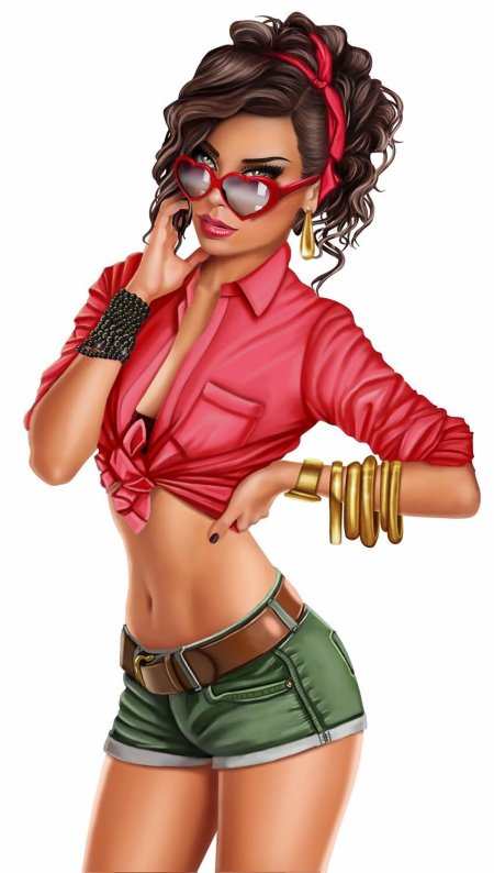 Девушка клипарт