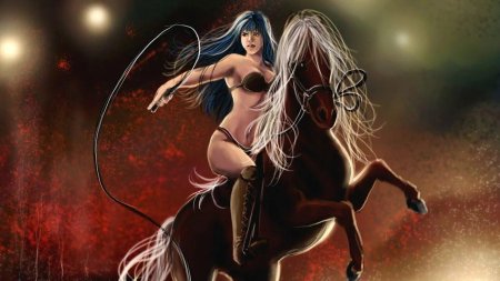 Девушка на лошади фэнтези