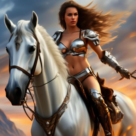 Девушка в доспехах