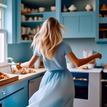 Женщина на кухне