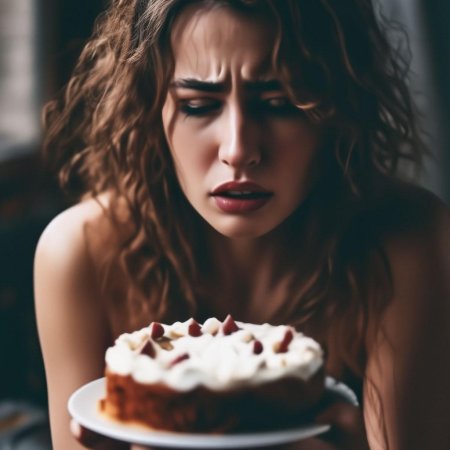 Плачет женщина