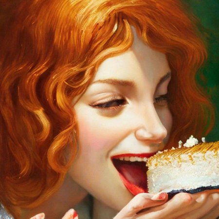 Рыжая девушка