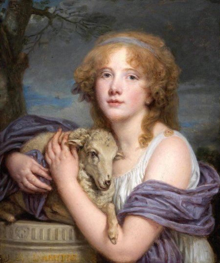 Художник Жан Батист грез