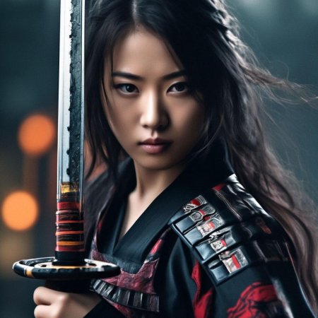 Самураи девушки