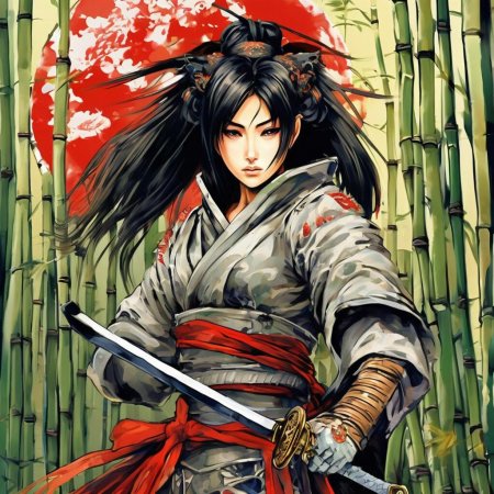 Самураи девушки