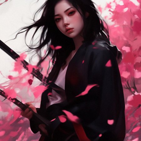 Девочка с катаной