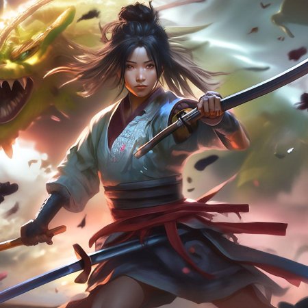 Девушка самурай