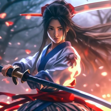 Девушка Самурай