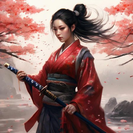 Девушка самурай