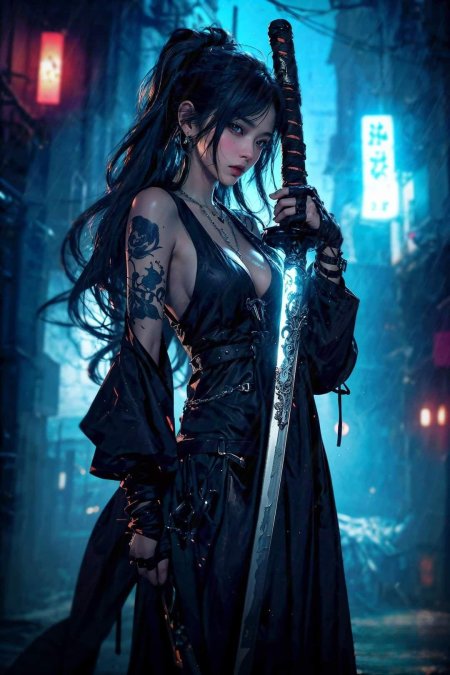 Самураи киберпанк