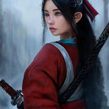 Японская самурайша